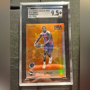 NBA Hoops RJ Barrett Holo Arriving Now, SGC 9.5 Mint+